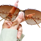 📢📢40% OFF !! ⏰Chic Sunglasses with Rhinestone Accents for Women