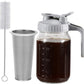 📢📢40% OFF !! ⏰Cold Brew Coffee Maker with Lid