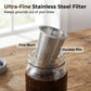 📢📢40% OFF !! ⏰Cold Brew Coffee Maker with Lid