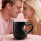 📢📢50% OFF !! ⏰ Color Changing Heart Handle Ceramic Mug for Valentine's Day ☕