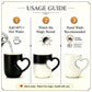 📢📢50% OFF !! ⏰ Color Changing Heart Handle Ceramic Mug for Valentine's Day ☕
