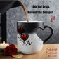 📢📢50% OFF !! ⏰ Color Changing Heart Handle Ceramic Mug for Valentine's Day ☕