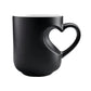 📢📢50% OFF !! ⏰ Color Changing Heart Handle Ceramic Mug for Valentine's Day ☕