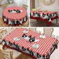📢📢40% OFF !! ⏰Red Plaid Rooster Tablecloth