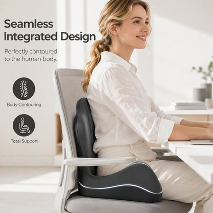 📢📢40% OFF !!⏰2026 Sale — Over 47,300 Sold!🪑 Ergonomic Memory Foam Seat Cushion with Back Support