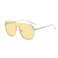 📢📢40% OFF !! ⏰Unisex Oversized Square One-Piece Sunglasses