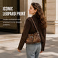 📢📢50% OFF !! ⏰Retro Leopard Print Shoulder Bag for Women 🤎Vintage Style Ladies Crossbody Handbag