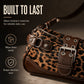 📢📢50% OFF !! ⏰Retro Leopard Print Shoulder Bag for Women 🤎Vintage Style Ladies Crossbody Handbag
