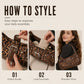 📢📢50% OFF !! ⏰Retro Leopard Print Shoulder Bag for Women 🤎Vintage Style Ladies Crossbody Handbag