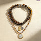 📢📢40% OFF !! ⏰Retro Multi-Layer Beaded Necklace