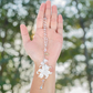 📢📢40% OFF !!⏰ Elegant Crystal Floral Car Charm