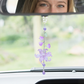 📢📢40% OFF !!⏰ Elegant Crystal Floral Car Charm
