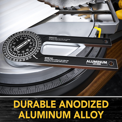 📢📢40% OFF !! ⏰7-Inch Plastic or Aluminum Miter Saw Protractor