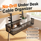 📢📢40% OFF !! ⏰Under Desk Cable Organizer