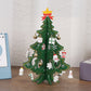 📢📢40% OFF !! ⏰ DIY Wooden Christmas Tree Ornament Set – Build, Decorate & Play! ✨