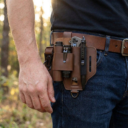 📢📢40% OFF !! ⏰PU Leather Tool Holster with Belt Loop
