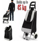 📢📢40% OFF !! ⏰Portable Grocery Cart