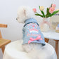 📢📢40% OFF !! ⏰ Cute Princess Denim Dog Jacket – Stylish Adjustable Clothing for Small & Medium Dogs, Soft Washed Denim with Bow Accent 🐩✨