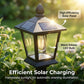 📢📢40% OFF !! ⏰Outdoor Solar Garden Light with Planter Base