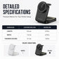 📢📢40% OFF !! ⏰3 in 1 Foldable Wireless Charging Station 15W Fast Charger Desktop Stand