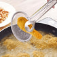 2-in-1 Stainless Steel Food Tongs & Oil Strainer