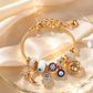 📢📢40% OFF !! ⏰Celestial Sun Moon Charm Bracelet