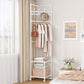 🛋️ LIMITED-TIME 50% OFF! 👚 Space-Saving Garment Rack – Holds Coats, Bags & Folded Essentials Without Eating Up Floor Space 💫