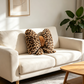 📢📢40% OFF !! ⏰Leopard Print Bowknot Throw Pillow
