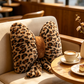 📢📢40% OFF !! ⏰Leopard Print Bowknot Throw Pillow