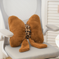 📢📢40% OFF !! ⏰Leopard Print Bowknot Throw Pillow