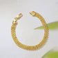 📢📢40% OFF !! ⏰14K Gold-Plated Wide Woven Mesh Bracelet