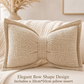 📢📢BUY 1 GET 1 FREE !! ⏰Soft Chenille Bow-Shaped Throw Pillow
