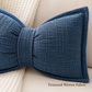 📢📢BUY 1 GET 1 FREE !! ⏰Soft Chenille Bow-Shaped Throw Pillow