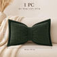 📢📢BUY 1 GET 1 FREE !! ⏰Soft Chenille Bow-Shaped Throw Pillow