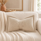 📢📢BUY 1 GET 1 FREE !! ⏰Soft Chenille Bow-Shaped Throw Pillow