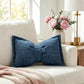 📢📢BUY 1 GET 1 FREE !! ⏰Soft Chenille Bow-Shaped Throw Pillow