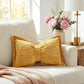 📢📢BUY 1 GET 1 FREE !! ⏰Soft Chenille Bow-Shaped Throw Pillow