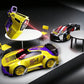 2-in-1 Remote Control Car Gun Launcher Toy Set