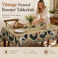 📢📢50% OFF !!⏰Rustic Vintage Rooster Tablecloth