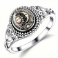 📢📢50% OFF !!⏰Retro Sun and Moon Totem Ring