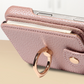 📢📢40% OFF !!⏰ Crossbody Wallet Phone Case – RFID Blocking, Accordion Card Slot & Detachable Strap – Litchi Pattern PU Leather ✨