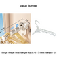 📢📢40% OFF !! ⏰ Foldable Telescopic Suction-Cup Hanger Rack – No-Drill Retractable Clothes Drying Pole