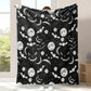 📢📢40% OFF !! ⏰Halloween Ghost Print Cozy Throw Blanket