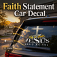 📢📢50% OFF !! ⏰Waterproof Christian Cross Car Vinyl Sticker