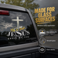 📢📢50% OFF !! ⏰Waterproof Christian Cross Car Vinyl Sticker
