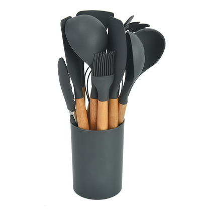 📢📢50% OFF !! ⏰Complete Set Silicone Kitchen Utensils