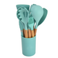 📢📢50% OFF !! ⏰Complete Set Silicone Kitchen Utensils