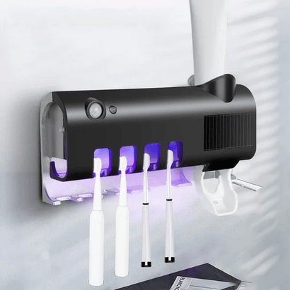 📢📢40% OFF !! ⏰Smart UV Sterilizing Toothbrush Holder🦷