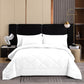📢📢40% OFF !! ⏰ 3-Piece Quilted Comforter Set with Shams – All-Season Microfiber