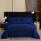 🛏️ Brushed Microfiber Comforter Set: Diamond Quilting, Moisture-Wicking, All-Season, 2 Pillowcases